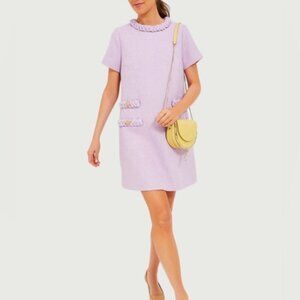 Tuckernuck Lilac Tweed Jackie Dress M